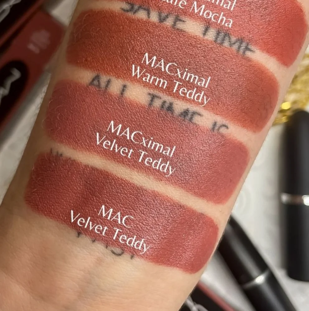 Best Deal!!! Spice + Velvet Teddy M•A•CXIMAL Silky Matte Duo Brand New In Box